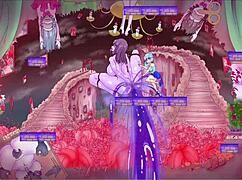 驱魔师雪穗面对迷宫Boss性训练游戏