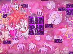 驱魔师雪穗面对迷宫Boss性训练游戏