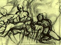 复古色情绘画 带有复古动漫氛围