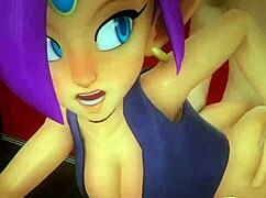 Beautiful women in animated porn videos