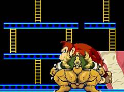 Cartoon-style showdown: Mario & friends face off against Bowser's minions