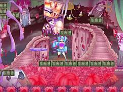 驱魔师雪穗面对迷宫Boss性训练游戏