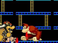 Bowser Koopa和Donkey Kong狂野卡通大战Mario