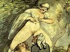 复古色情绘画 带有复古动漫氛围