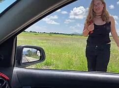 hey, this teen got lost on the road... wanna give her a ride?