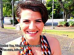 Tourist Hooks Up with Clara Lady Snow in Brazil for Sexy Anime Action