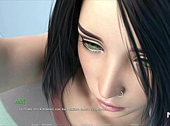 3D animated video of an erotic game: Acting lessons with a seductive vixen