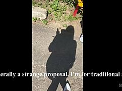 基西姆街头忙碌俄街狂吸陌生人大屌