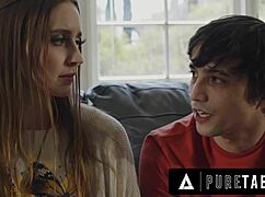 《纯禁忌》震惊！天真Laney Grey在疯狂群交中把初夜给了男友和治疗师，心碎了！