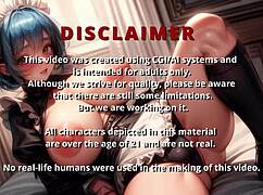 大胸女仆可爱装扮，POV视角猛骑你的肉棒