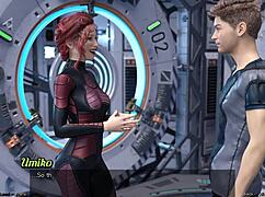 太空迷失95 - 与亚洲科学家MILF亲热