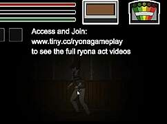 man explores pretty lady in spirit hunt ryona hentai game