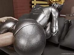 《原子之心》芭蕾舞女被3D循环粗暴POV内射