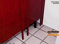 teen deepthroats stranger at party in being a dik