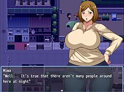 Fucking son's friend in park at night! Wife's unfaithful routine hentai part 13 😏