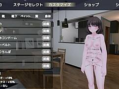 seleca-san secretly exposes herself in public under her coat