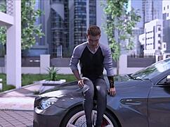 I am the athletic redhead football star in this cartoon anime