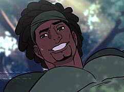 Big gay hero ghostgo in cartoon porn video