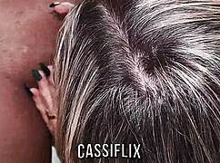 Halloween Witch Casts Spell, Rides Toys in Lingerie for Blowjob