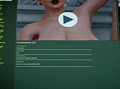 阿姨Cass享受巨大鸡巴在动漫风格场景