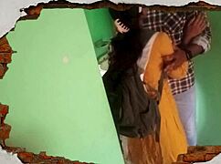 Big natural tits and anal sex in an Indian village outdoor hidden camera video