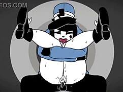 动漫合集3：大屁股口交女上位，狂野动作！