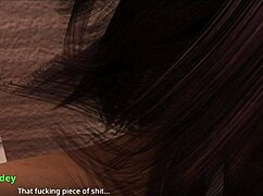 Beautiful MILF with big ass and tits in animated erotic video