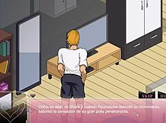 Husband's big cock and wife's slutty behavior in anime