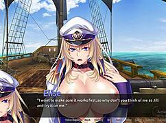 看到海盗Elise处理颜射海盗鸡巴，我在颤抖