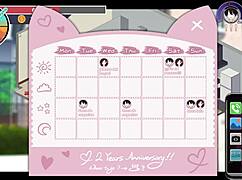 Alice the whore gets slammed hard in NTRaholic hentai game! Wife screwed before husband!