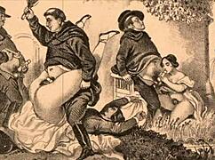 Check out this vintage erotic illustration, so cool