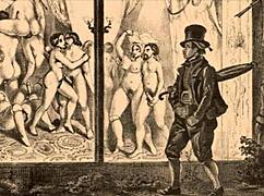 Check out this vintage erotic illustration, so cool