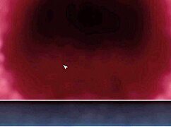 困在触手监狱的快感地狱，动漫中激烈挣扎