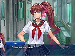 Heroine in Seigi no Henshin: Hentai anime anal and blowjob scenes