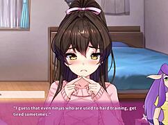 that footjob in ninnin days part 9 felt unreal