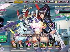 Pretty secretary gets dominated and fucked in anime game