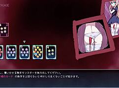 困在触手监狱的快感地狱，动漫中激烈挣扎