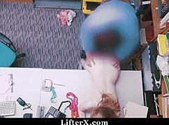 omg, suspected thief got strip searched and banged by the loss prevention officer at lifterx com! 😱