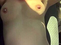 Petite prostitute gets fucked in public and begging for cum