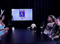 Tifany Rocha’s wild casting with nerdy teen couple in outdoor POV scenes