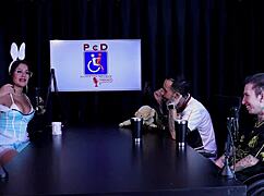 Tifany Rocha’s wild casting with nerdy teen couple in outdoor POV scenes