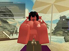 in roblox porn episode 103, a whore gets her ass fucked with monster cock