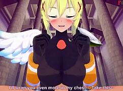 does lalatina suck dick and give boobjob in this pov fantasy?