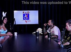 Tifany Rocha’s wild casting with nerdy teen couple in outdoor POV scenes