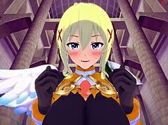 does lalatina suck dick and give boobjob in this pov fantasy?