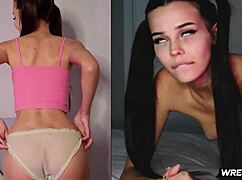 Rough Fuck for Cumdumpster Teen in Wild College Homemade POV Session