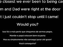 Petite nerd provokes stepbrother for intense creampie fuck