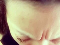 delicious homemade blowjob with great deep throat skills