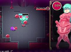 Mage Kanade's Futanari Dungeon Quest Features Slime Action.