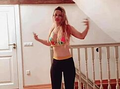 Wow, check this huge belly dancer goddess moving like magic! 💃